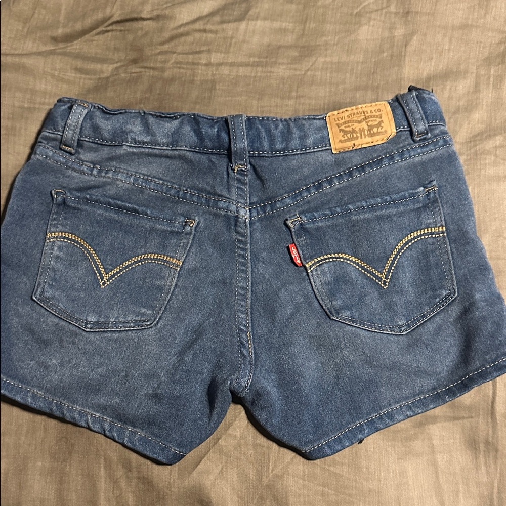 Levi's Girl’s Shorty Short Jean Shorts Size 8